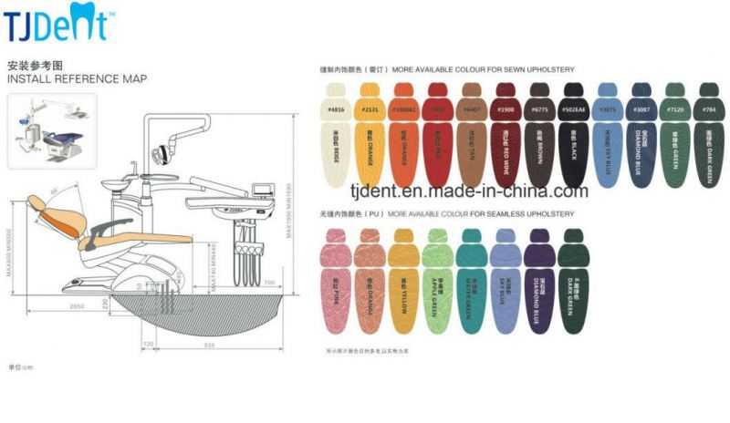 Economical Dental Chairs China Manufacture /CE Dental Chair