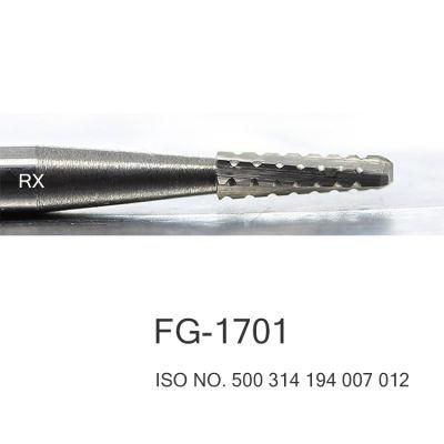 Carbide Cutter Bur Cross Cut Dental Drill FG-1701