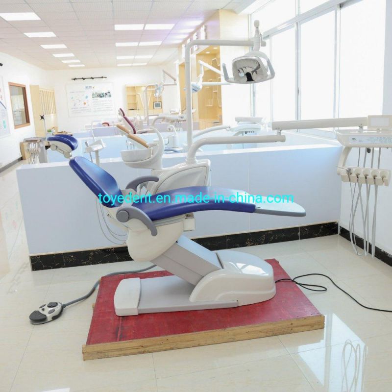 Automatic Disinfection Medical Dental Chair with Movable Treatment Tray
