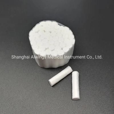 Dental Consumable Cotton Rolls #2 1.0*3.8cm to Blood Absorbing