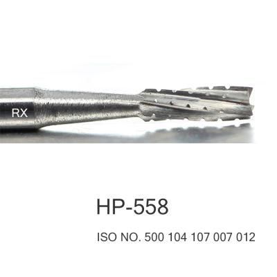 Dental Lab Carbide Burs Cylinder Shape Tungsten Drill HP-558