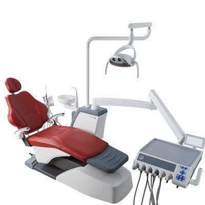 Complete Dental Chair with Microscope and Monitor Set and Luxurious LED Lamp