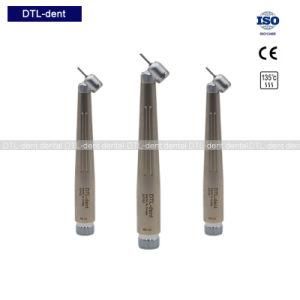 Push Button LED 45 Degree Sugical High Speed Dental Handpiece 2 Holes