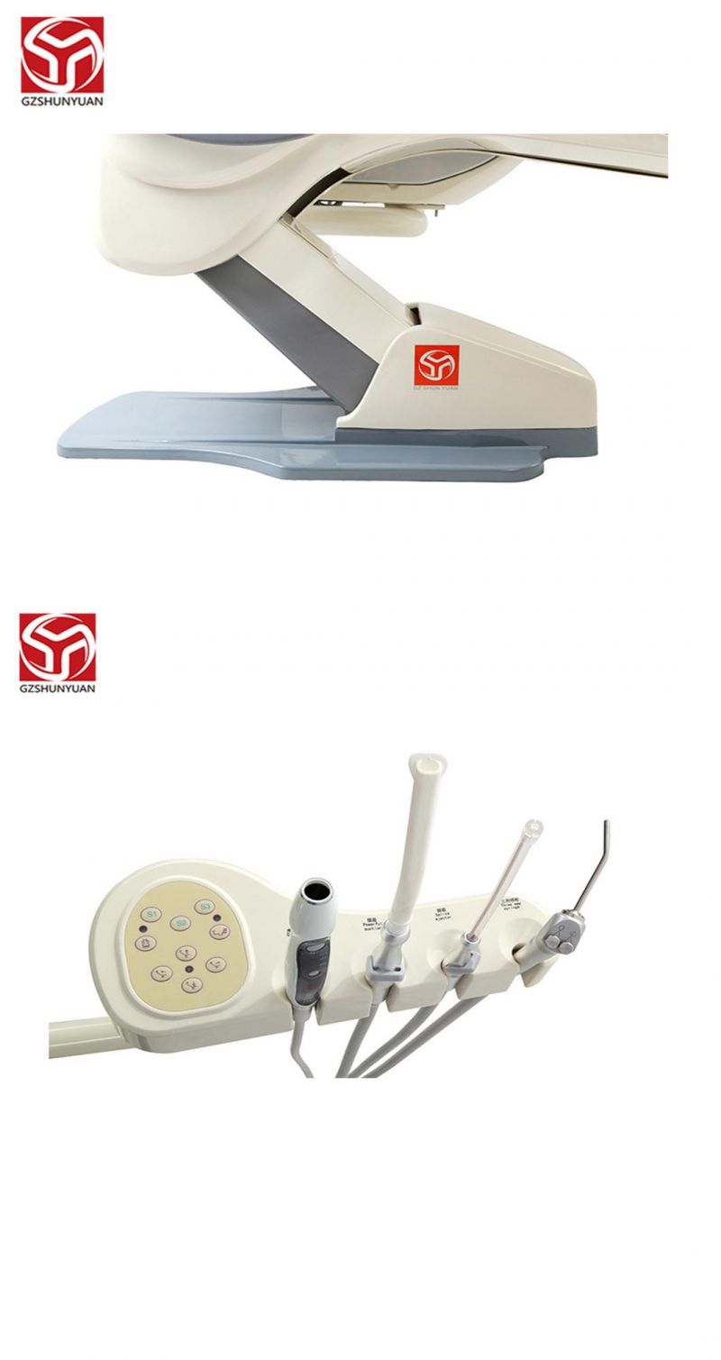 CE Approved Fashion Disinfection Dental Equipment Suntem Dental Chair with Curing Light