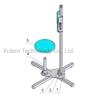 Cheap Standing Dental X-ray Machine Dental Equipment China Dental Medical