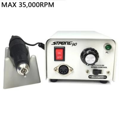 Dental Micromotor Handpiece Brushless Manual Control Simple Plaster Grinding Machine