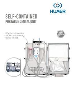 Ce Dental Travel Unit Mobile Dental Unit with Compressor 550W