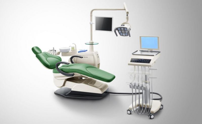 2020 New Look Dental Chair with Movable Tool Stray