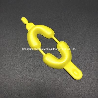 Disposable Dual Arch Yellow Medium Fluoride Foam Tray