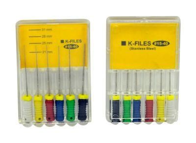 Dental Stainless Steel K Files Root Canal Endo File
