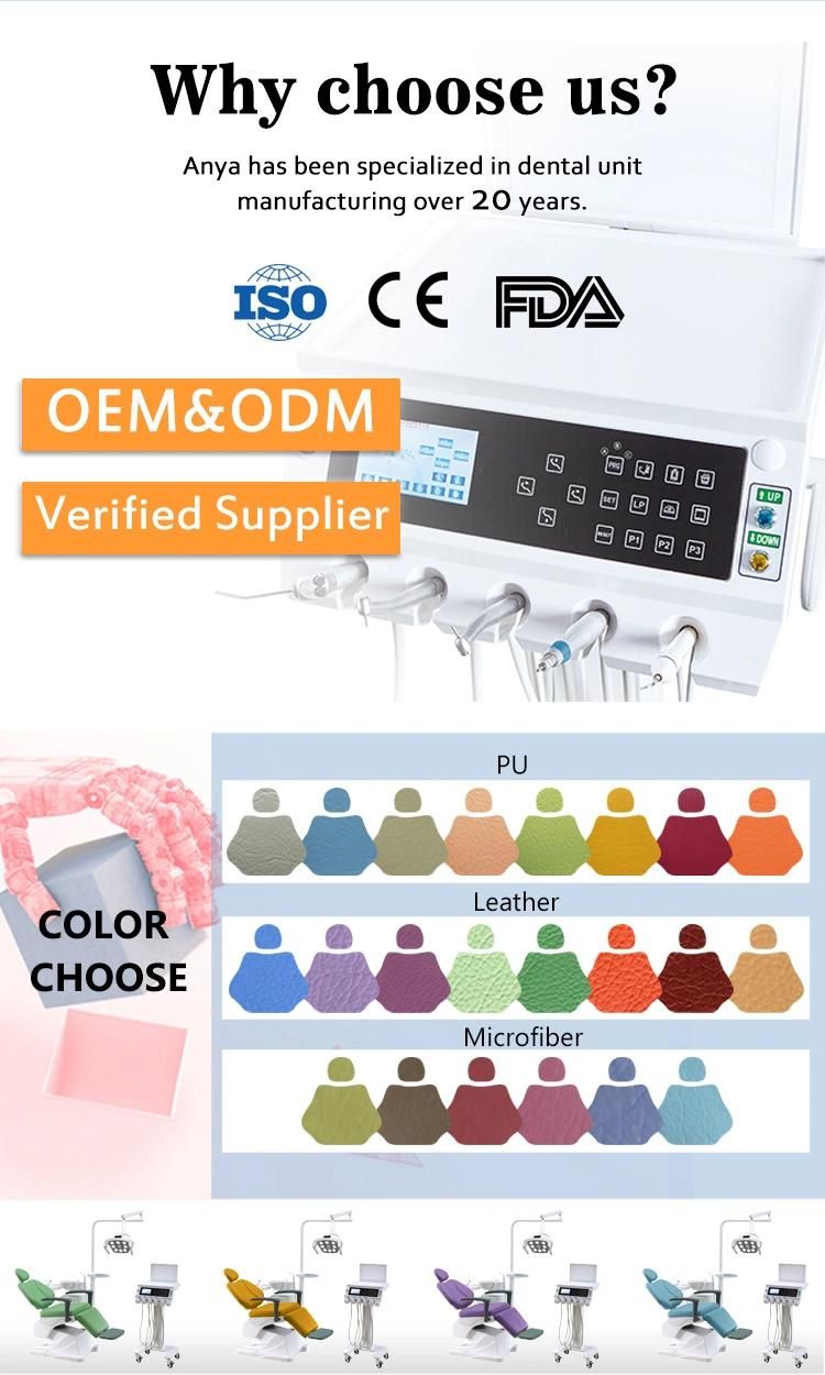 China Factory Dental Equipment Dental Chair for Childen with CE