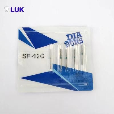 High Cutting Efficiency Diamond Dental Bur (SF-12C)