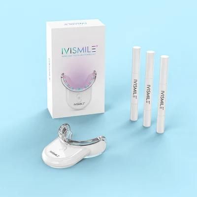 Tooth Whitening System with 35% Carbamide Peroxide Teeth Whitening Kit with LED Light for Sensitive Teeth