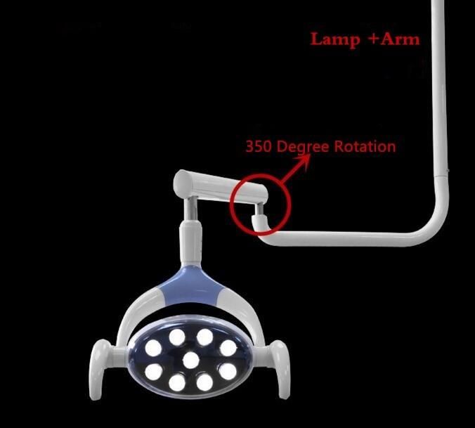 Ceiling-Rack Type Dental LED Lamp Oral Cold Light + Arm