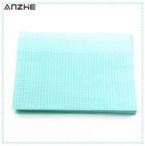 Hot Sale Colorful Disposable Dental Bibs Made of Paper and PE Film