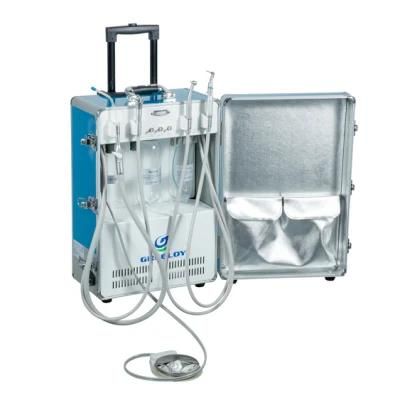 Basic Model of Dental Chair Portable Dental Unit Dental Compressor