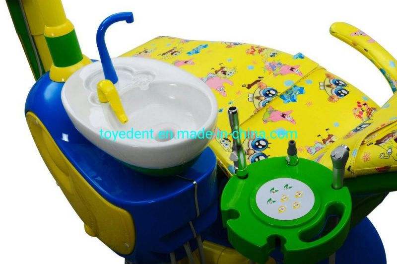 New Design Children Dental Chair with Lovely Colorful Look