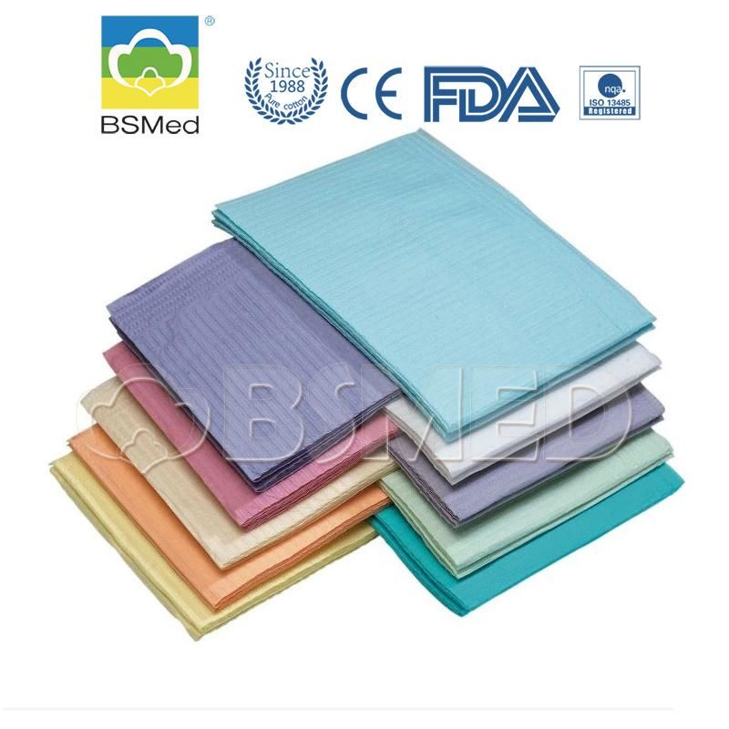 Multi Color Medical Water-Resistant Disposable Napkins Patient Dental Bib