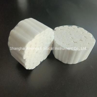 Dental Disposable Dental Cotton Rolls #2 1.0*3.8cm with Box Packing