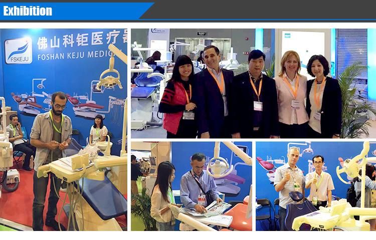 China Good Quality Leather Dental Unit Dental Equipment (KJ-916)