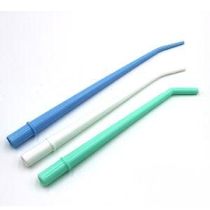 Green White Blue Dental Suction Tubes Surgical Aspirator Tips