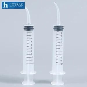 Sterile Disposable Curved Oral Syringe 12ml