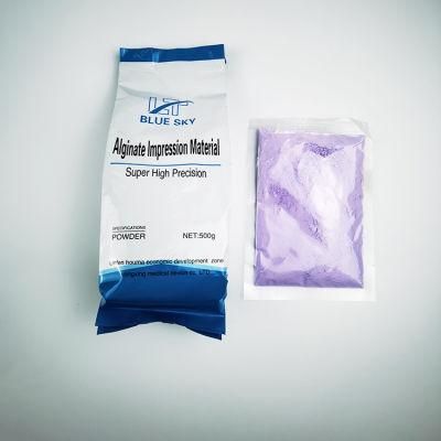 Dental Alginate Impression Material Sodium Alginate Powder