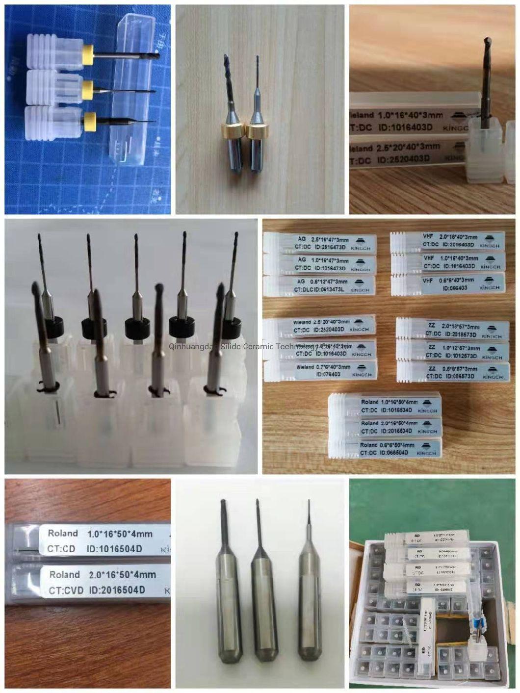 Dental Cadcam Amann Girrbach Milling Burs for Mill Zirconia PMMA