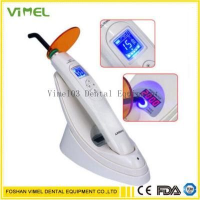 Dental Supply Dental Cordless LED Curing Light Lamp with Testing