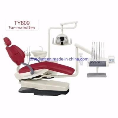 Luxury PU Cushion Ergonomic Dental Chair Units AC110V / 50Hz
