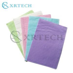 3 Ply Dental Disposable Patient Bibs Orthodontic Medical Clinical Towel with Ce Approval in USA Market