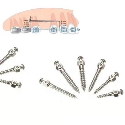 Ortho Mini Nail Dental Titanium Alloy Micro Orthodontic Anchorage Screw