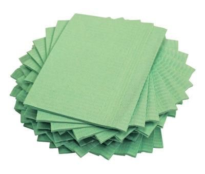 Jm Factory Direct Supply Disposable Waterproof Fabric 2 Ply Paper 1 Ply Poly Dental Bibs to Dentist