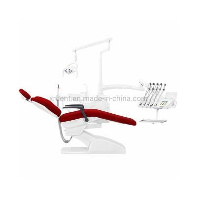Dental Equipment Microfiber Leather High Configuration New China Dental Chair Equipment