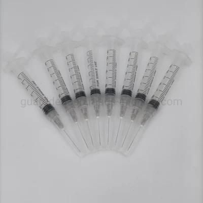 Disposable Dental Irrigation Syringe Dental Syringe with Needle 3cc