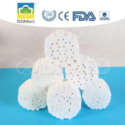 Disposable Medical Absorbent Cotton Roll for Teeth Hemostasis