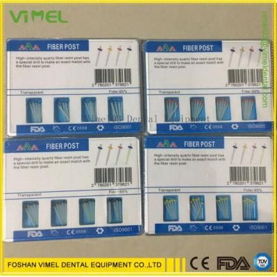 1.0mm Dental Fiber Post Glass Set Refill Drill Thread Files