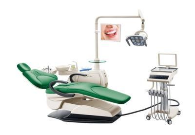 Integral Dental Chair Unit, Dental Equipment, Portable Dental Unit Price with Mobile Cart (KJ-916)