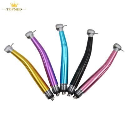 Dental Materialdental Equipment Colorful Without Light High Speed Handpiece