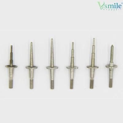 Dental Tools Sirona Compact Milling Burs for Mill Zirconia PMMA Peek DC Dlc Coating Tungsten Carbide Compatible with Arum Cadcam Milling Bur