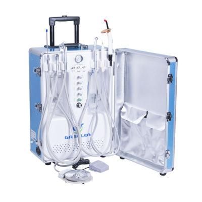 Greeloy Brand Portable Dental Unit with High Speed Handpiece Gu-P 206s