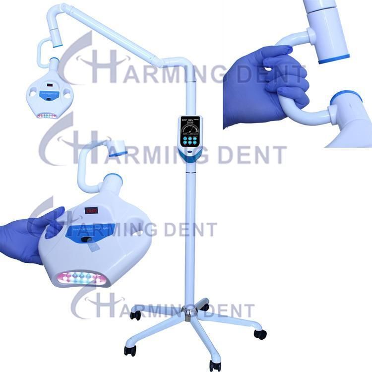 Charming Dental Teeth Whitening Machine Portable Dental Teeth Whitening Lamp with LED Red Blue Purple Light Bleaching Lamp