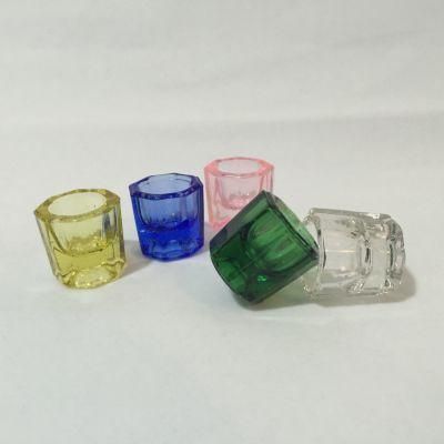 China Multi-Colour Dental Dappen Glass Dish Mixing Crystal Cups