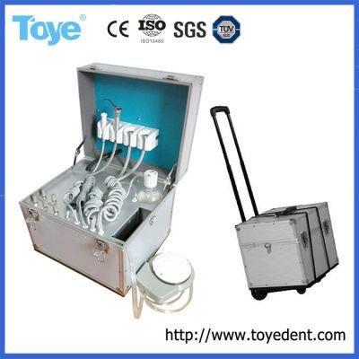 Foshan Factory Supplies Portable Dental Turbine Unit with 3-Way Syringe
