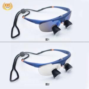 2.3X HD Embedded Fixed Large-Field Dental Ent Examination Surgery Magnifying Glass Loupes