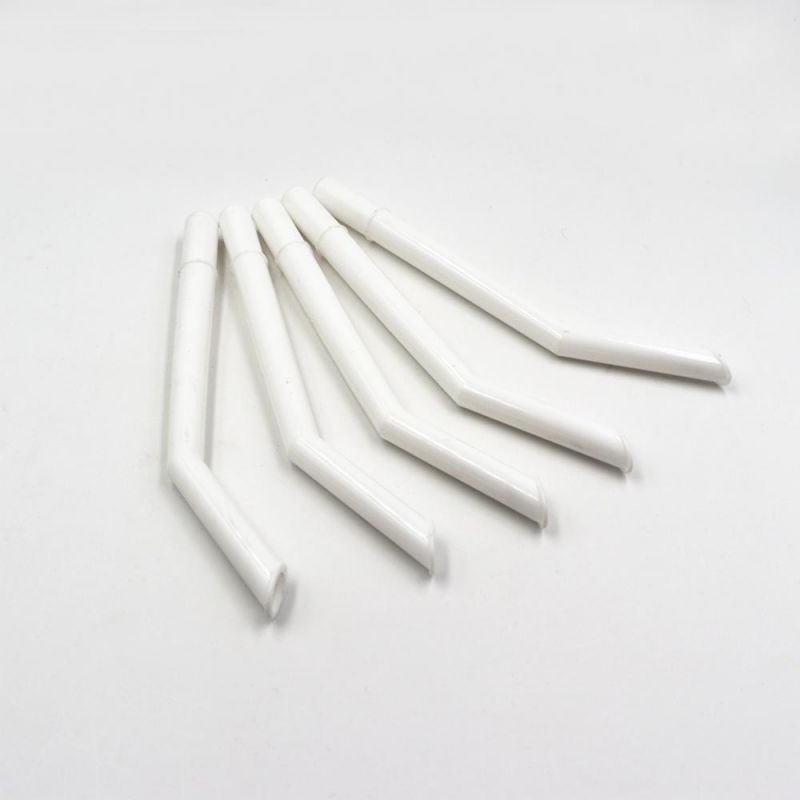 Dental Surgical Aspirator Tips Oral Plastic Curved Tip