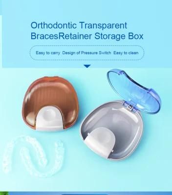 High Quality Dental Orthodontic Invisible Brace Storage Box