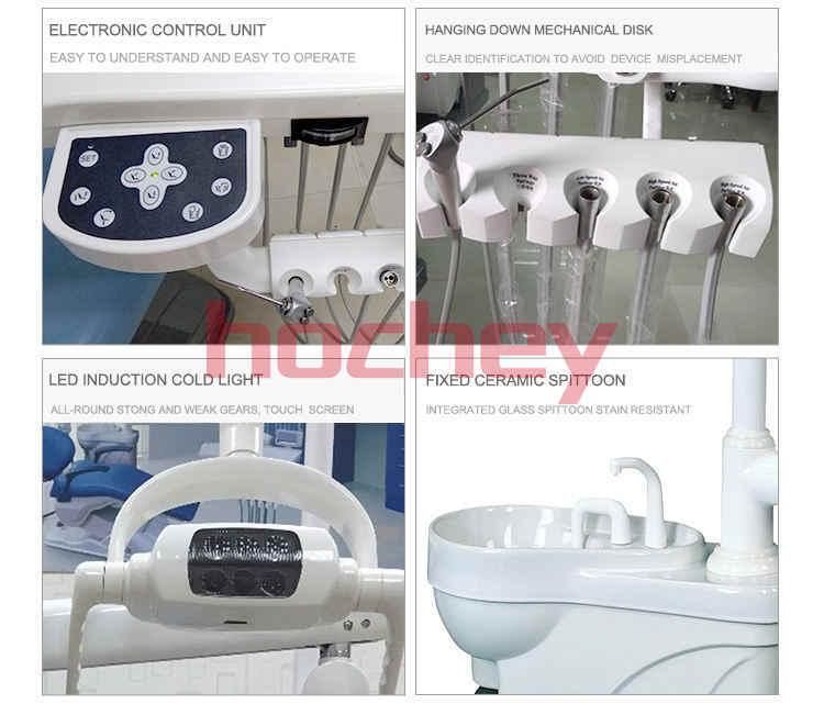 Hochey Medical Dental Chair Manufacturer Mobile Dental Chair Unit Set