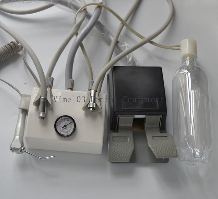 Portable Dental Turbine Unit Wall Mounted 3-Way Syringe