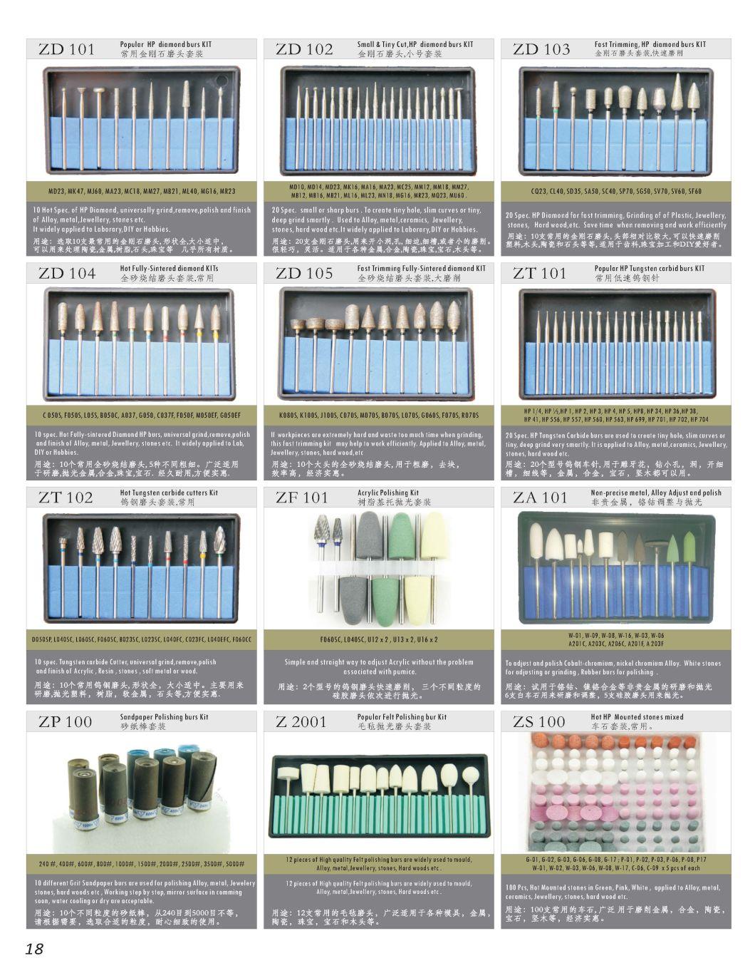 Fg/Ra/HP Bur China Manufacturer Dental Supplies